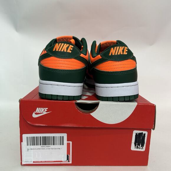 Nike Dunk Low Retro “Miami/Gorge Green-White” DD1391-300